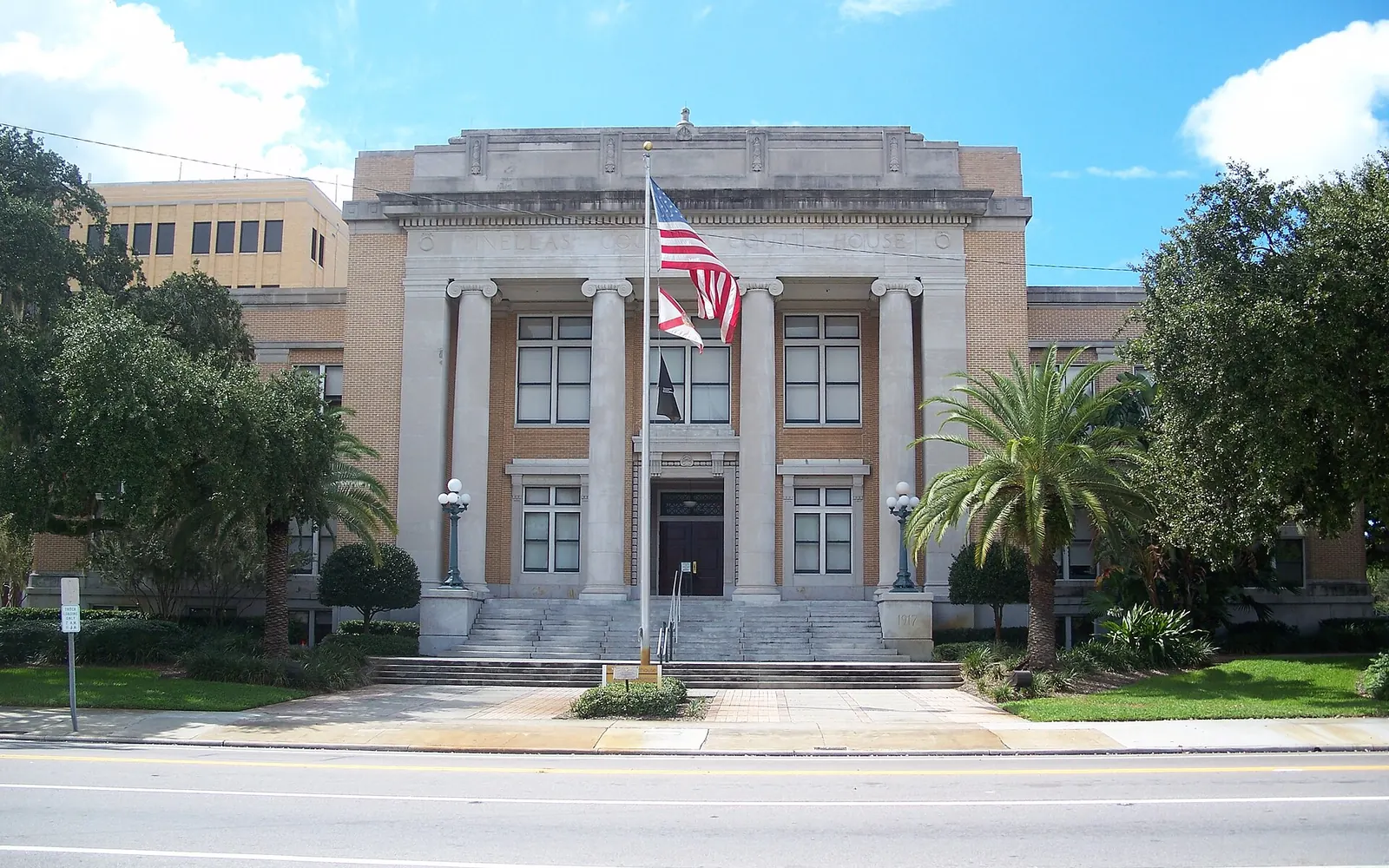 The historic Old Pinellas County Courthouse in Clearwater, Florida